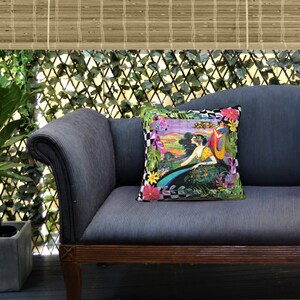 Art Deco Flapper Princess Pillow Cover, Black and White Checkerboard ...