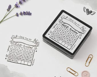 Sello Midori para pintar, preentintado, para registrar hábitos: tinta a base de aceite para diarios y agendas.