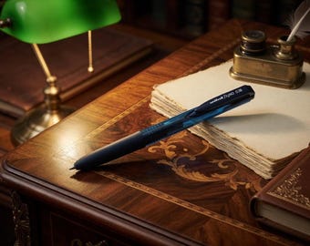 Bolígrafo de gel Uni-ball Signo RT1 UMN-155 de 0,38 mm - Retráctil, escritura suave, estilo japonés