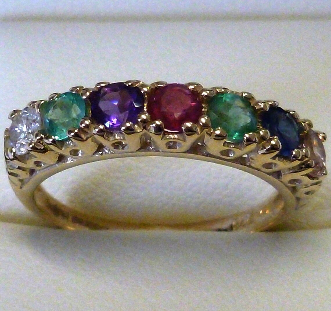 Victorian DEAREST Ring 9ct Gold 9k 375 10k 14k 18k Platinum - Etsy
