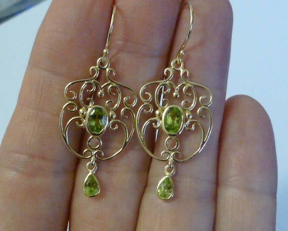 Jade Palace Drop Earrings - Jewelweed Sprouts