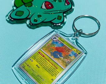 Gloom (044/165) PKMN TCG Card Rectangle Acrylic Keychain SV:151