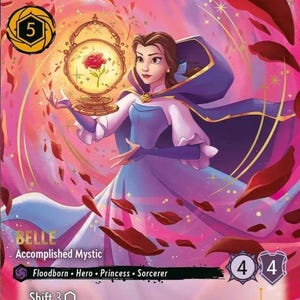 Lorcana Belle Accomplished Mystic - Etsy