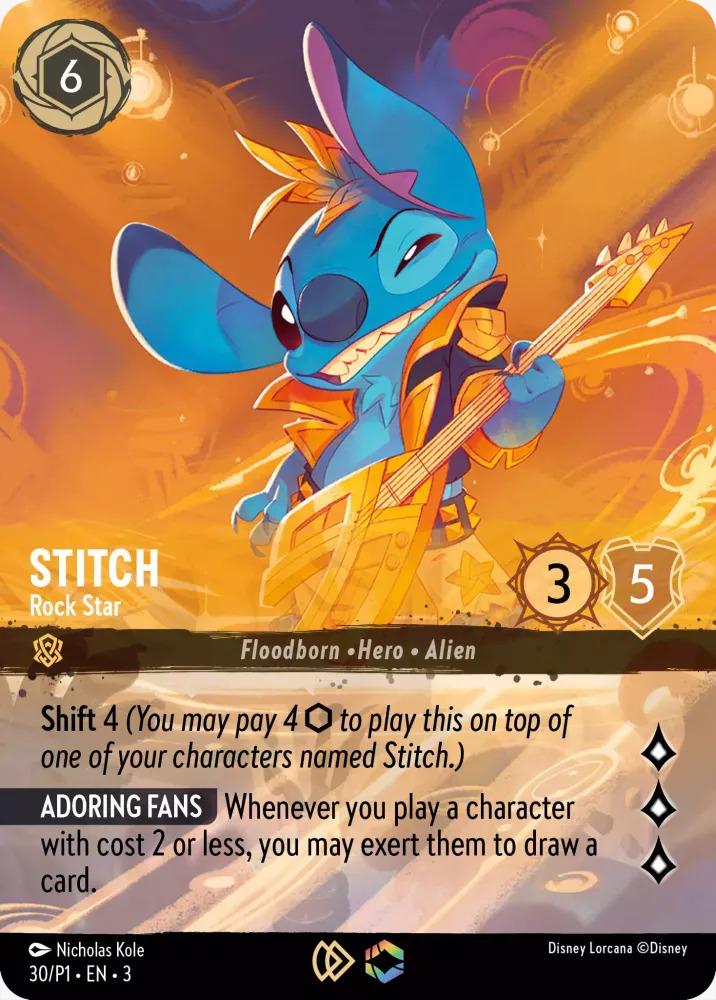 Rockstar Stitch Lorcana - Etsy