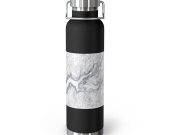 Mapa del Parque Nacional Half Dome / Botella de agua isotérmica de 650 ml