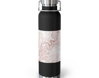 Bryce Canyon National Park Map | 22oz Insulated Water Bottle