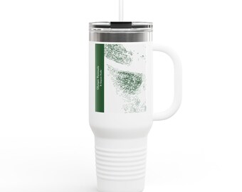 Mapa del Parque Nacional Olímpico / Taza de viaje de 1,2 litros