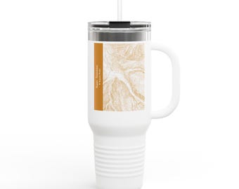 Mapa de Aspen / Taza de viaje de 1,2 litros