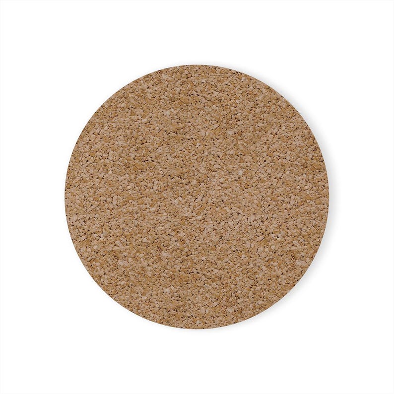 Round Map Coaster Jackson Hole Map | Round Cork Coaster - Etsy