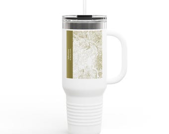 Mapa del Parque Nacional de Yellowstone / Taza de viaje de 1,2 litros