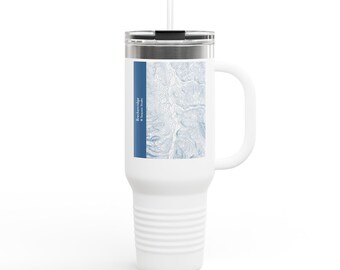 Mapa de Breckenridge / Taza de viaje de 1,2 litros