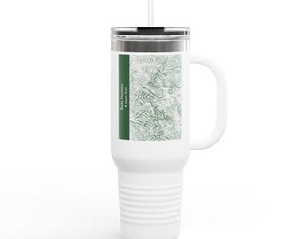 Mapa del Parque Nacional de las Montañas Rocosas / Taza de viaje de 1,2 litros