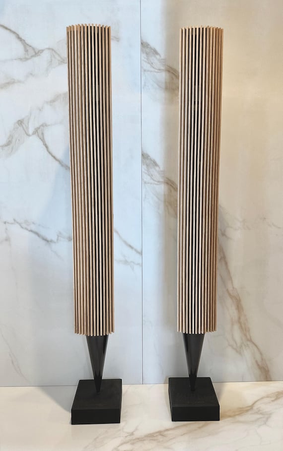 Oak Wood Cover (pair) for Beolab 8000 Speaker - Etsy Denmark