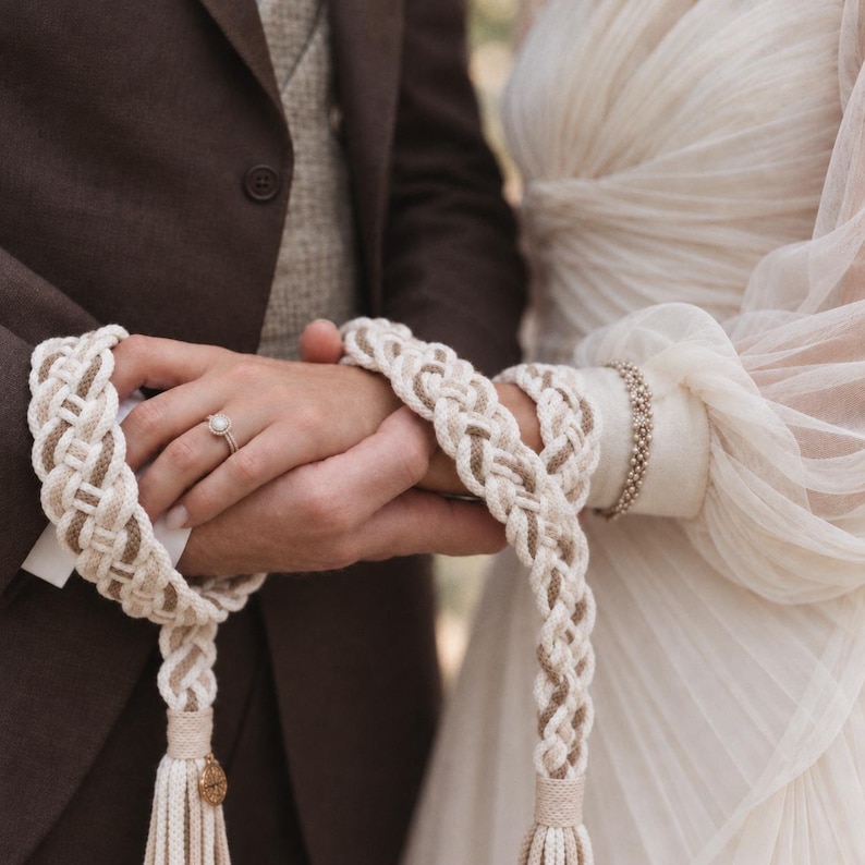 Personalized Handfasting Cord, Celtic Wedding Ceremony Rope, Custom ...