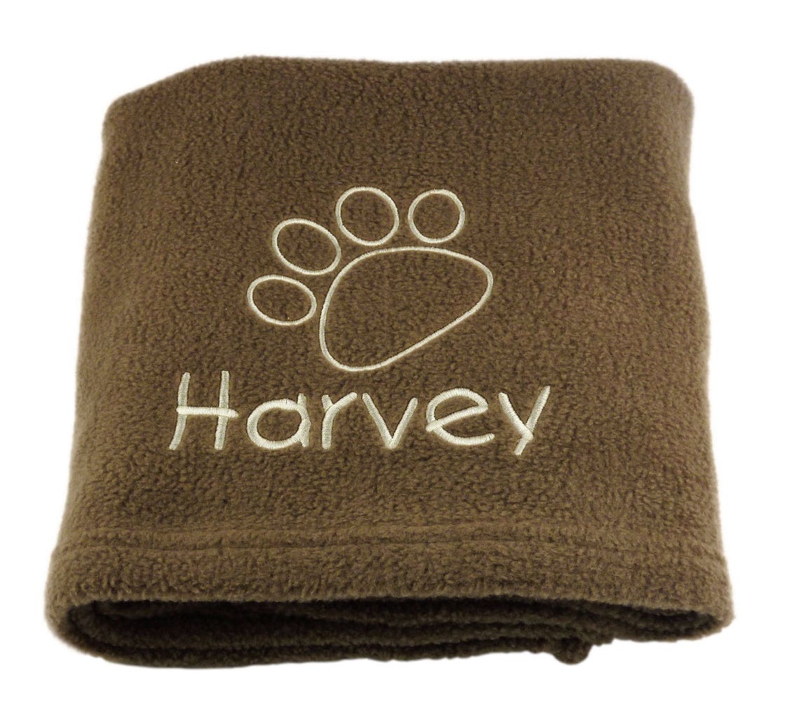 Personalised Posh Paw Dog Blanket Etsy UK