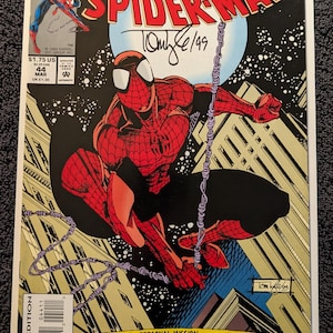 Spider-Man #44 Signed Tom Lyle Marvel Anniversary Syndrome 1994