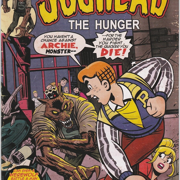 Jughead: The Hunger #1 Moon Knight Tribute Variant – Archie Horror 2017 Raw Comic