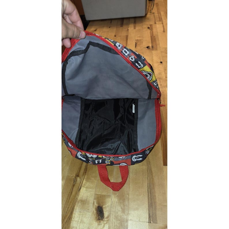 Disney Parks Mickey Mouse Kids Backpack Multicolor 100% Polyester image 3