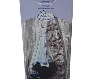 Esschert Design World of Weather Thunderglass Barometer Wall Mount TH31 New