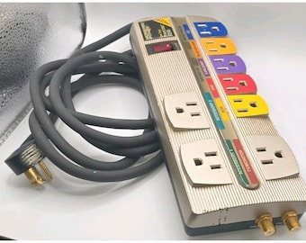 Monster Power HT800 Surge Protector Power Strip 8 Outlets 6ft Cable