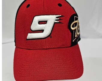 Chase Authentics Kasey Kahne 9 Budweiser NASCAR Hat Red Black Baseball Cap