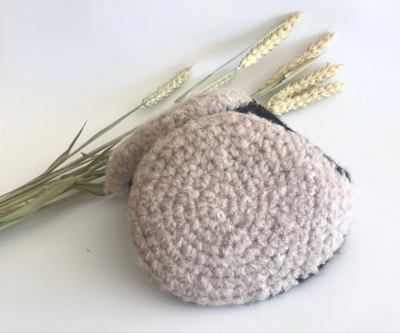 Wool Earmuffs Chocolate Brown Color a Warm Gift for Woman and Etsy