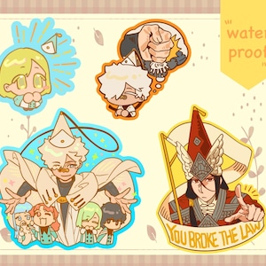 WHA Qifrey/Coco/Easthies Stickers