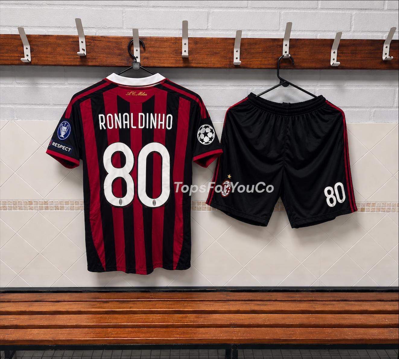 Long sleeve ac milan ronaldinho jersey - Etsy 日本