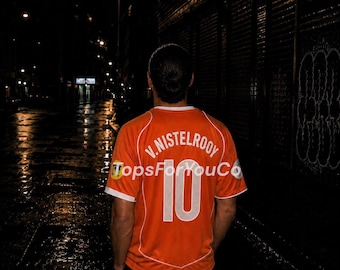 V.Nistelrooy 10 Netherlands Jersey | Holland Retro Football Shirt 2004