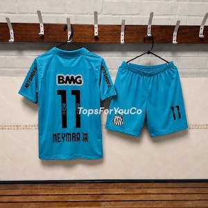 Neymar Blue Santos Jersey - Etsy