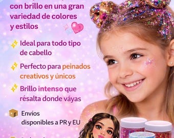 Shine gel for all hair types