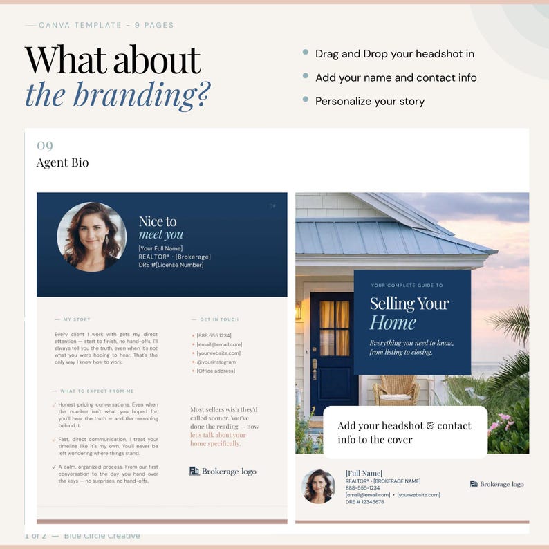 Real Estate Buyer Guide Canva Template – Coastal 9-Page Editable PDF (Instant Download) image 7