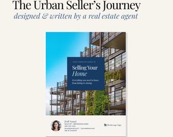 Canva-Vorlage - Urban 9-seitiges bearbeitbares PDF (Instant Download) Listing Präsentation