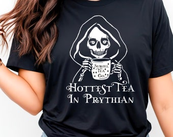 Suriel Tea ACOTAR T-shirt, Hottest Tea in Prythian, Sarah J Maas Licensed Merch, ACOWAR, The Suriel, Velaris City, Plus Sizes