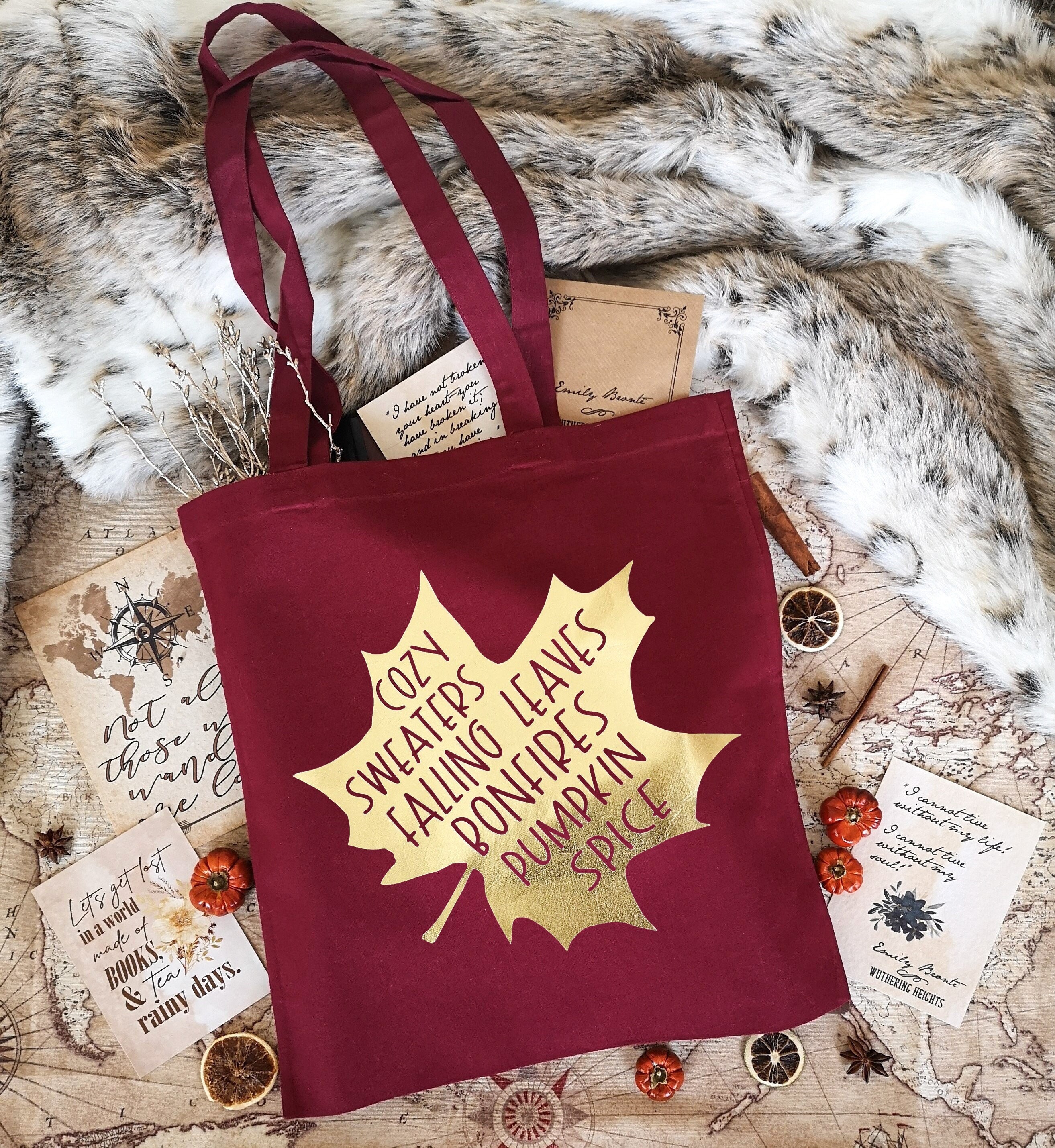 fall tote bags