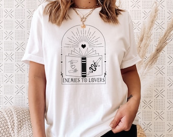 Enemies to Lovers T-Shirt | Bookish Trope Tee |