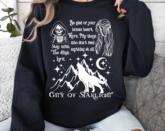 ACOTAR Feyre Sweatshirt, Sarah J Maas Official Licensed Merch