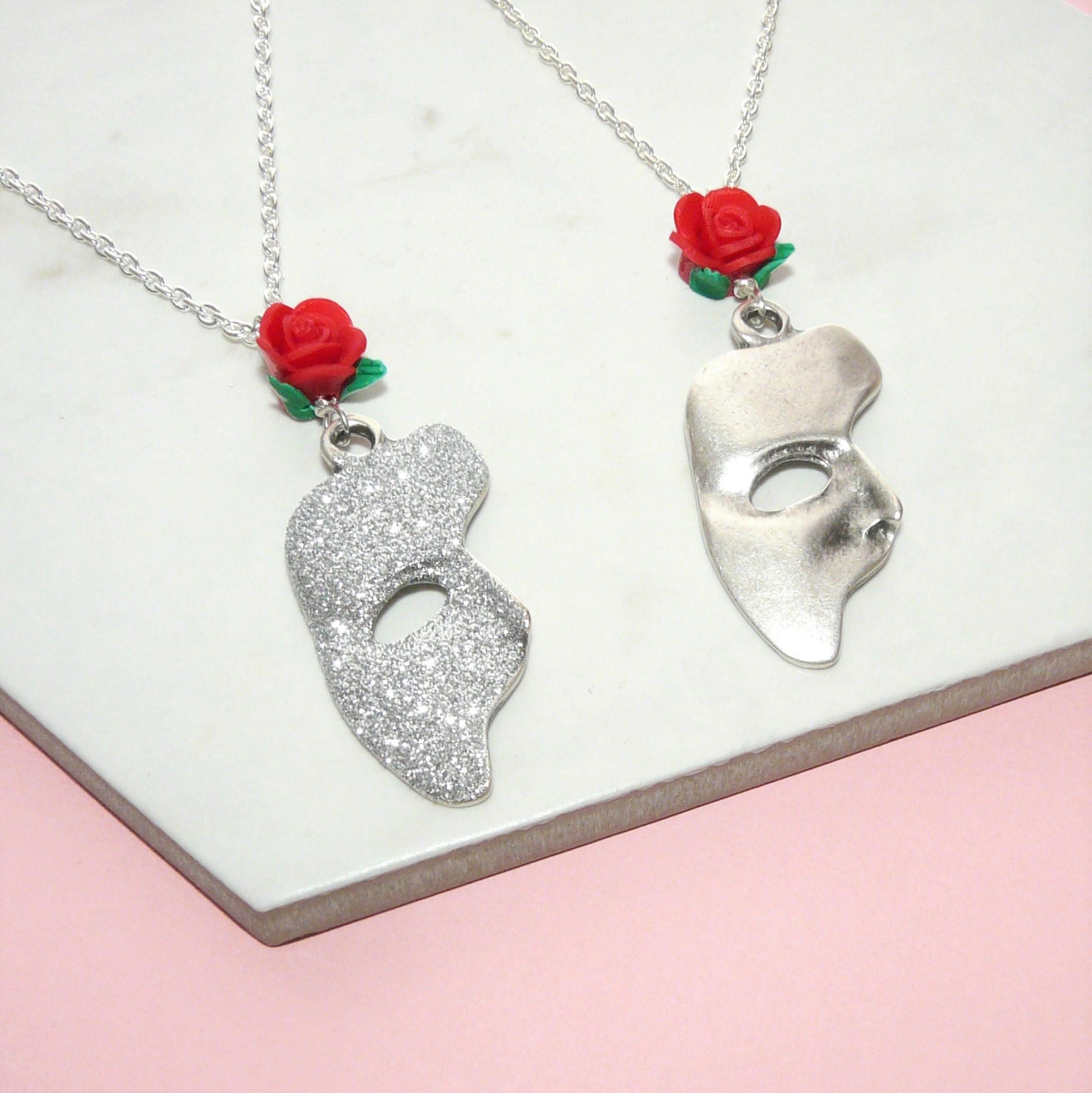 Phantom Of The Opera Necklace Phantom Of The Opera Jewelry Etsy