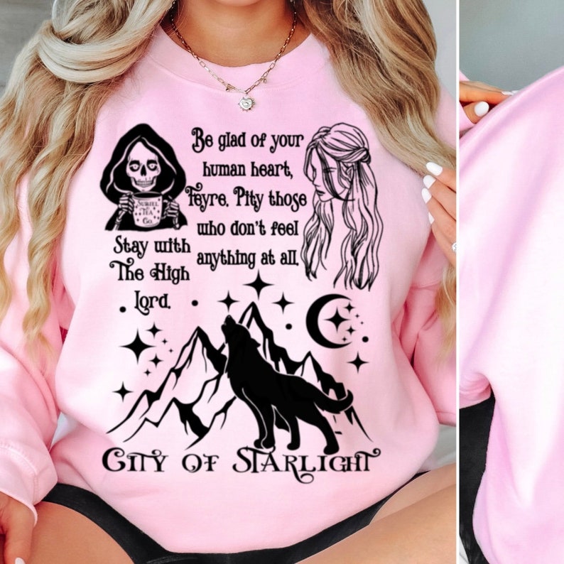 ACOTAR Feyre Sweatshirt, Sarah J Maas Official Licensed Merch image 8