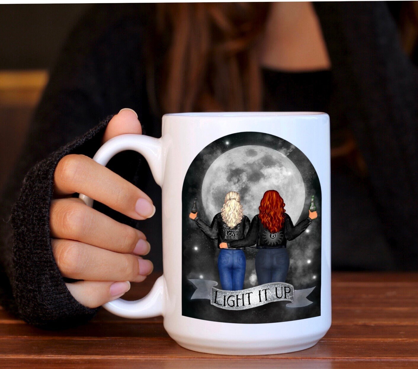 Light It Up Crescent City 15oz Book Mug Official Sarah - Etsy