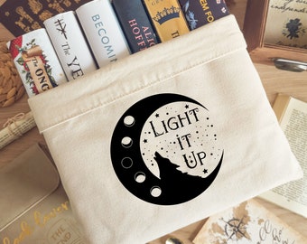 Light It Up Book Basket,  Crescent City, HOEAB, HOSAB, Bryce, Moon Wolf Starlight, House of Earth & Blood, Sarah J Maas Licenced Merch