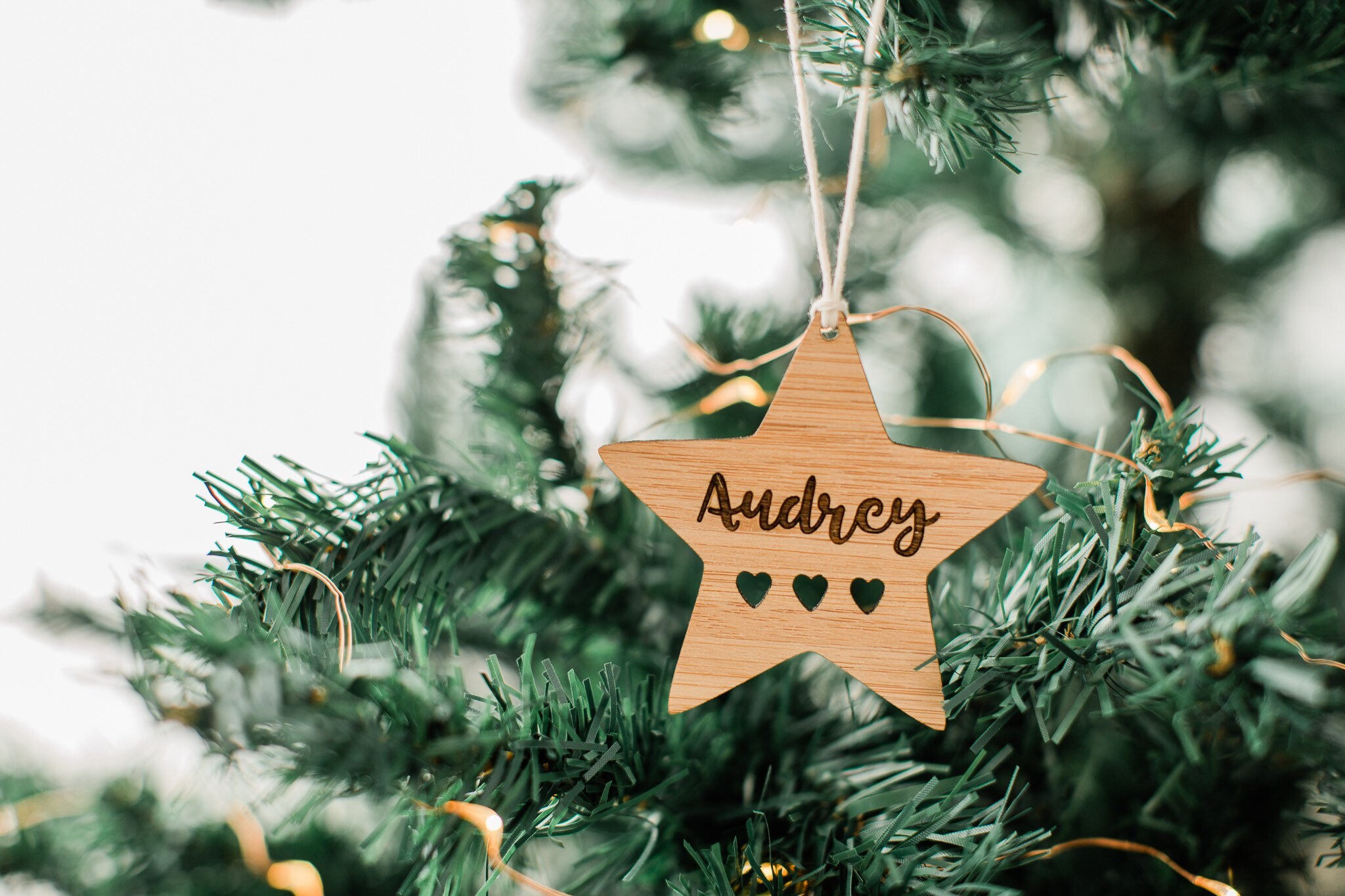 Boule de Noël Personnalisée, Cadeau Pour Petite Amie, Décoration Noël, Personnalisé