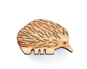Hedgehog Brooch - Hedgehog gift - American animal, American jewelry, animal badge, animal pin