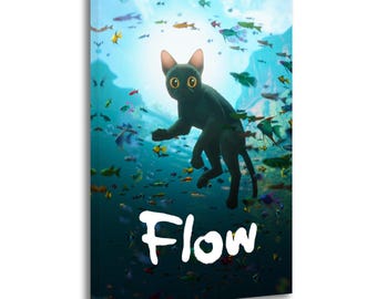 Movie Poster Flow Straume P-1 Painting On Canvas Wall Art Poster Picture Print Living Room Walls Decor Home Posters