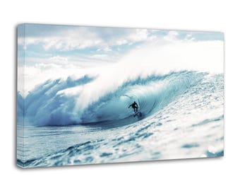 Surfen Sie die Wellen Sommer Skateboarding und Surfen Gemälde auf Leinwand Wand Kunst Poster Bild Druck Wohnzimmer Wände Decor Home Poster