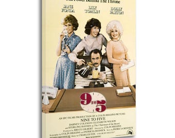9 To 5 movie Canvas Wall Art Poster Picture Print Living Room Walls Decor Home Posters