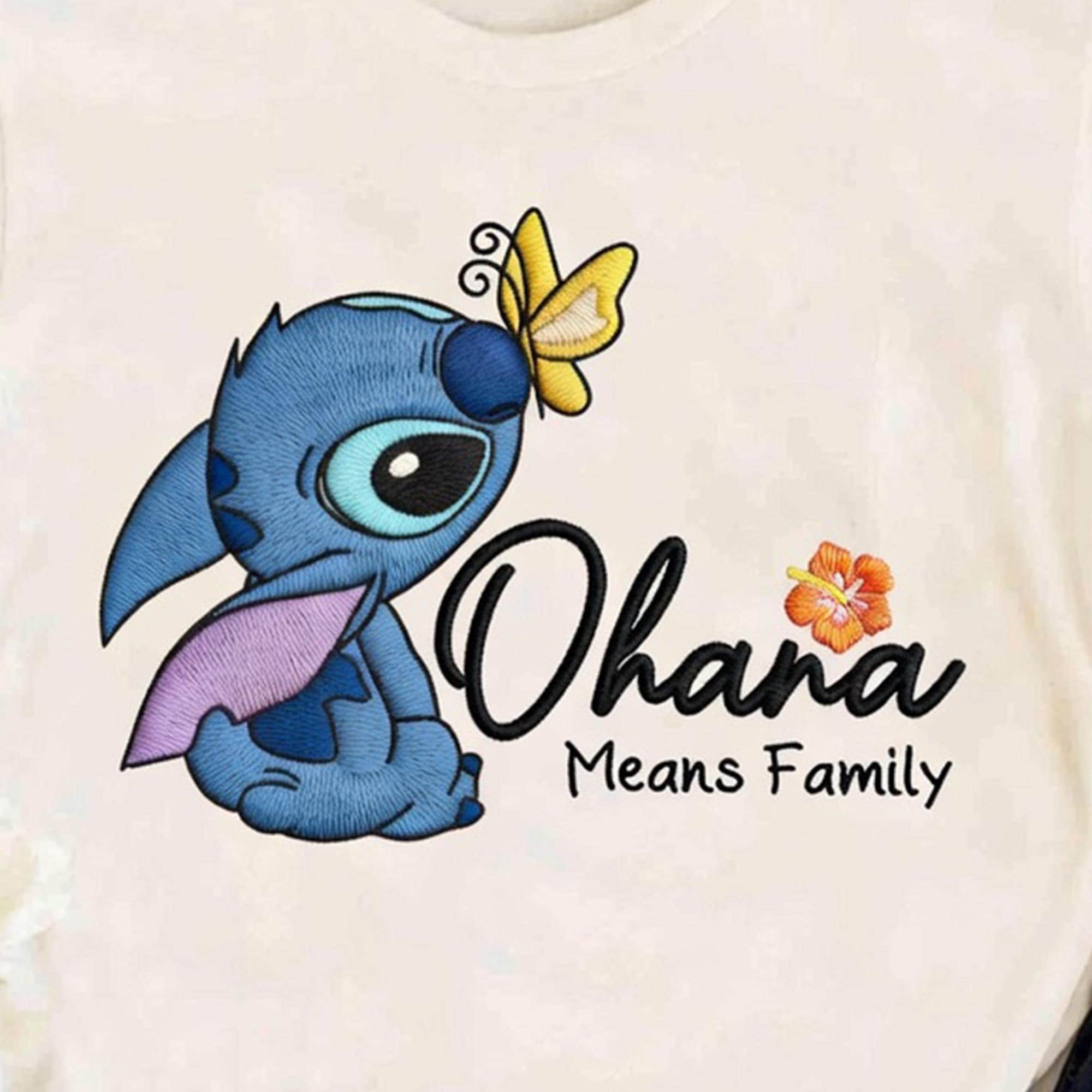 Ohana With Flower - Etsy