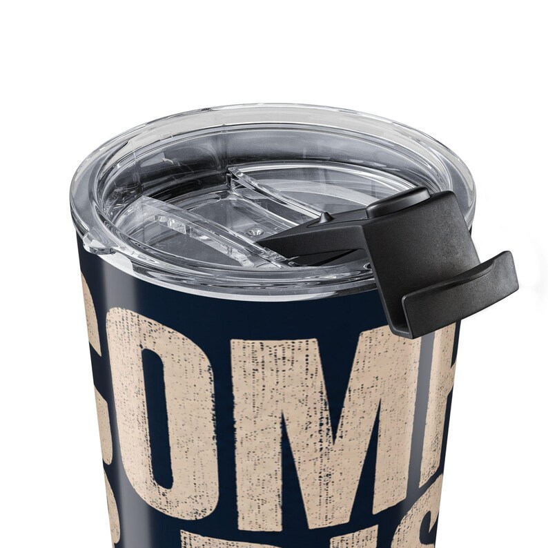 Vaso compacto de 20 oz con diseño de tormenta de Jersey y oleaje, ideal como regalo para surfistas de la costa este. imagen 11