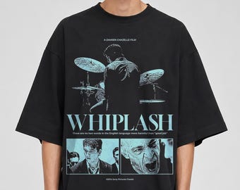 Whiplash Shirt, Jazz Drummer Movie Tee, Vintage Film Fan Gift