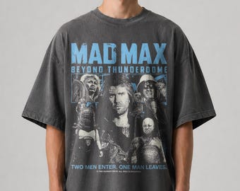 Mad Max Thunderdome Tee, Vintage 80s Movie Shirt, Cult Film Gift